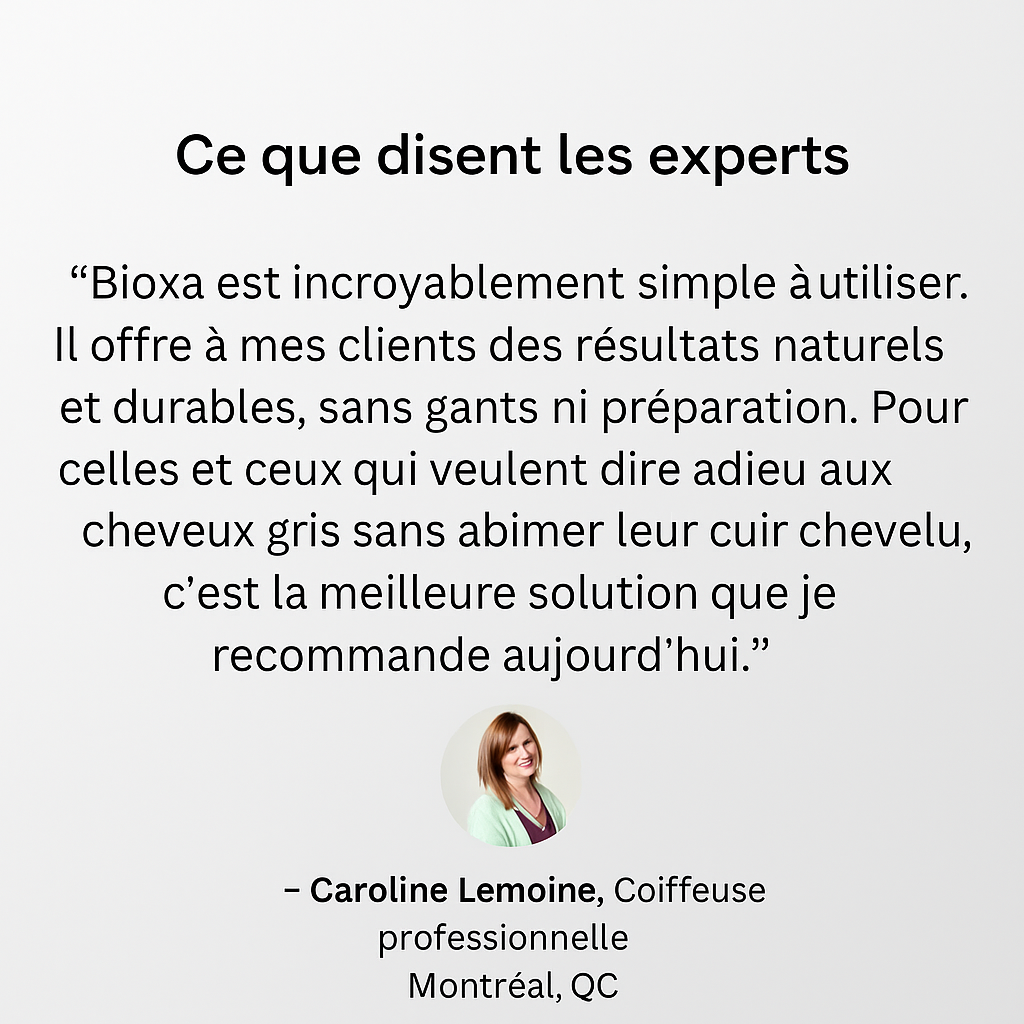 Bioxa - Le Shampoing colorant instantané