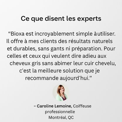Bioxa - Le Shampoing colorant instantané