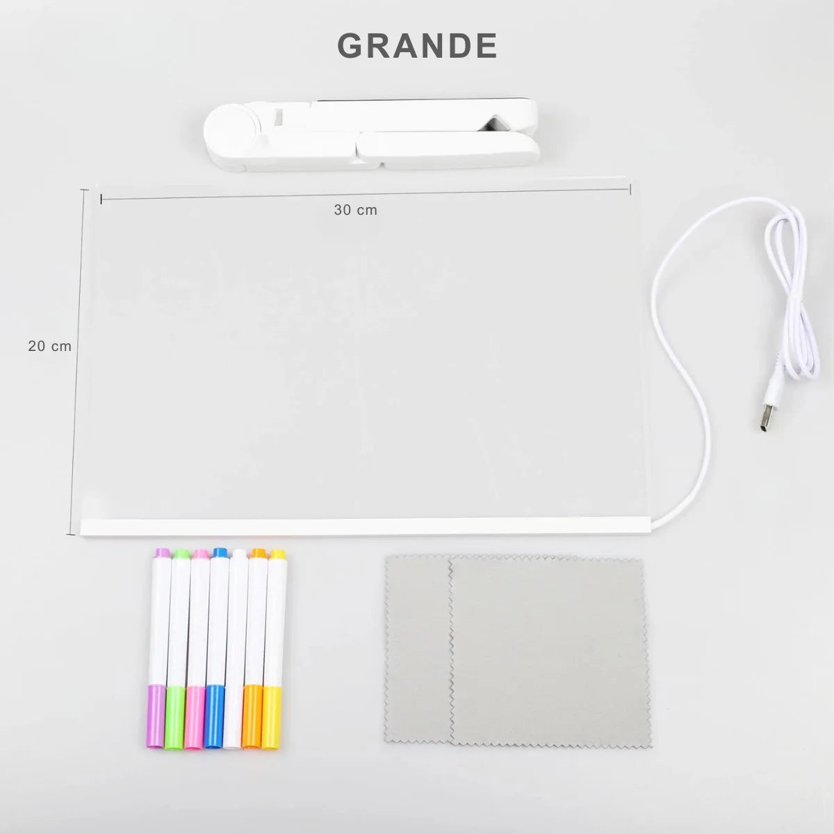 Bioxa™ - Planche à dessin lumineuse à LED pour enfants