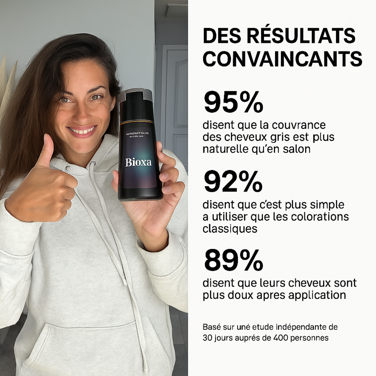 Bioxa - Le Shampoing colorant instantané